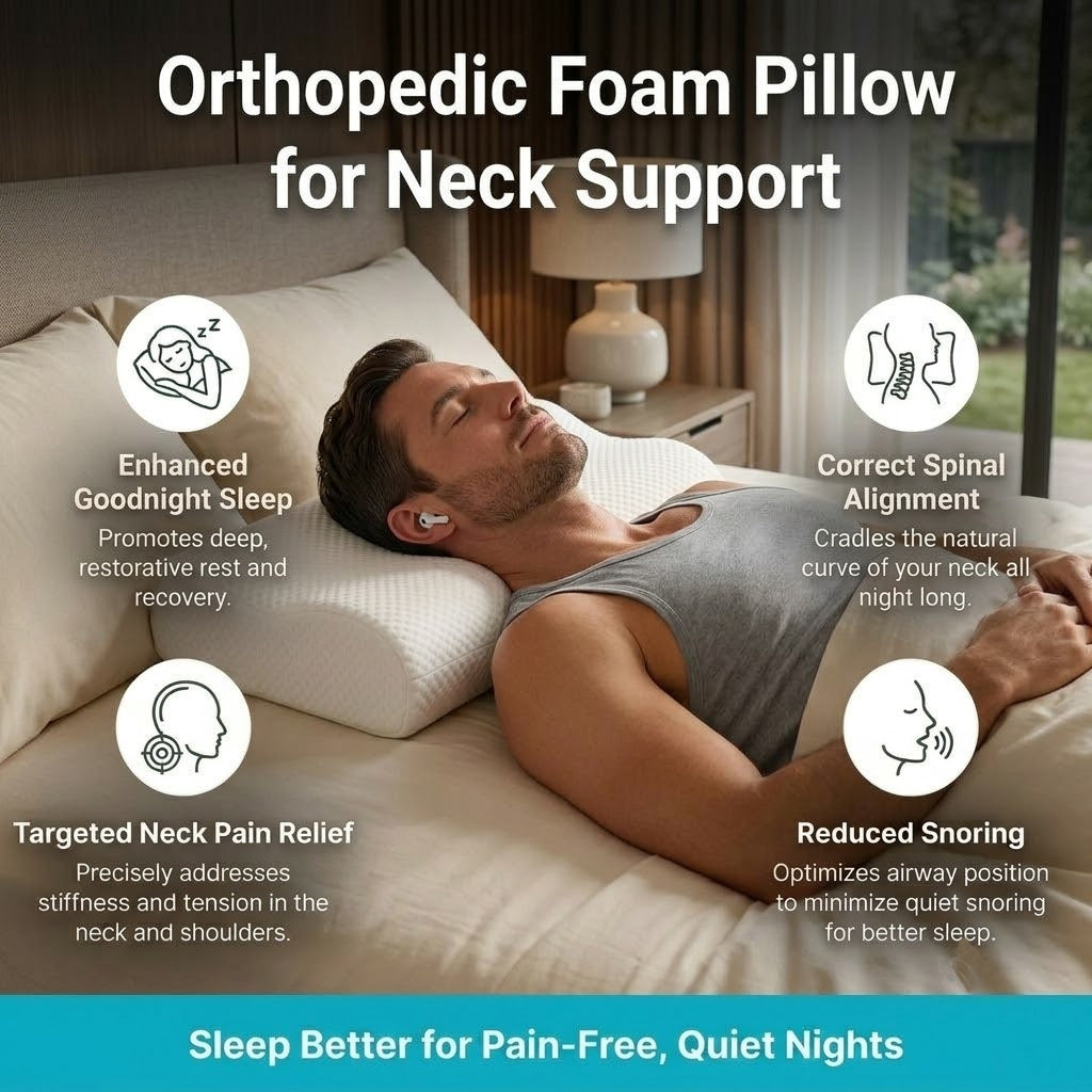 PainMelt™ Orthopedic Memory Foam Pillow