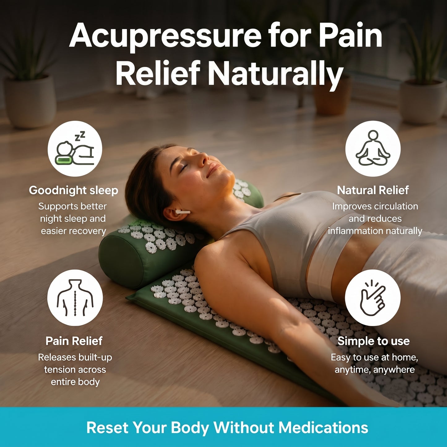 PainMelt™ Acupressure Relief Mat